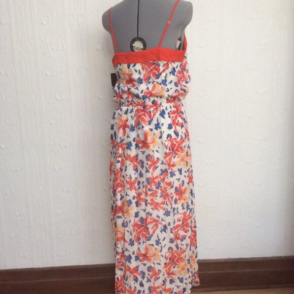 New with tags vintage Juicy Couture silk summer flower dress size 10 slip - Picture 2 of 3